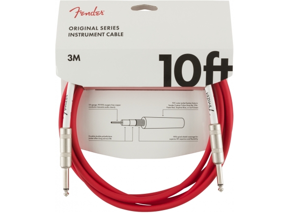 cabo jack 3 Cabo de instrumento/Cabo para Instrumento Fender Original Cable FR Jack 3m cabo jack 3 Cabo de instrumento/Cabo para Instrumento Fender Original Cable FR Jack 3m