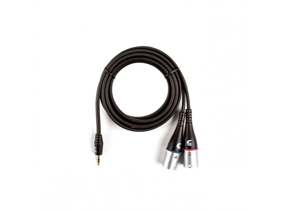cabos duplos Adaptador / Conversor Audio/Adaptadores e conversores D'Addario PW-MPXLR-06 Adaptador mini-jack para XLR Dual Stereo cabos duplos Adaptador / Conversor Audio/Adaptadores e conversores D'Addario PW-MPXLR-06 Adaptador mini-jack para XLR Dual Stereo