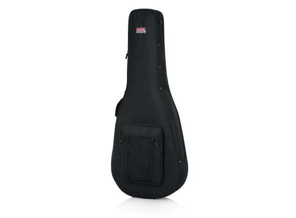 Estojo para Guitarra Dreadnought 12 cordas/Estojo para Guitarra Dreadnoght Estojo Gator semi-rígido guitarra acústica 12 cordas