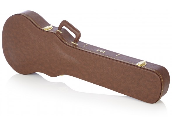 Estojo para Guitarra Eléctrica/Estojos para Guitarra Eléctrica Gator GW-LP-BROWN 