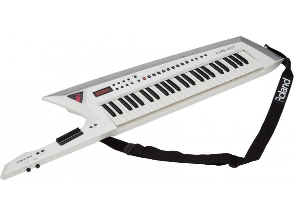 Roland Ax-Edge Keytar/sintetizadores Roland <b>AX-EDGE WHITE PRO KEYTAR</b> Sintetizador ZEN-Core