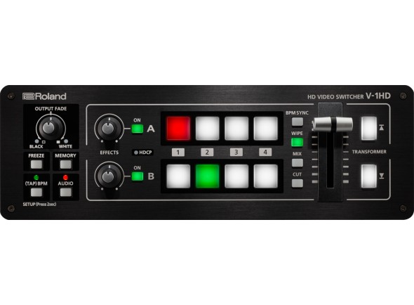 Roland Video Mesa de mistura para edição/live video/Mesa de Edição de Vídeo Roland V-1HD Mesa de Video 1080p Full HD Roland Video Mesa de mistura para edição/live video/Mesa de Edição de Vídeo Roland V-1HD Mesa de Video 1080p Full HD