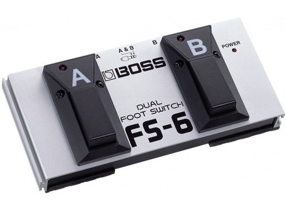 Comutadores BOSS FS-6 Pedal Footswitch Duplo Universal 