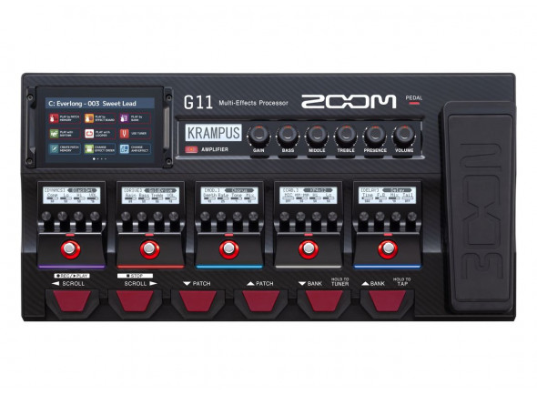 Processador de Efeitos/pedales de guitarra electrica Zoom G 11 Guitar Multi Effect 