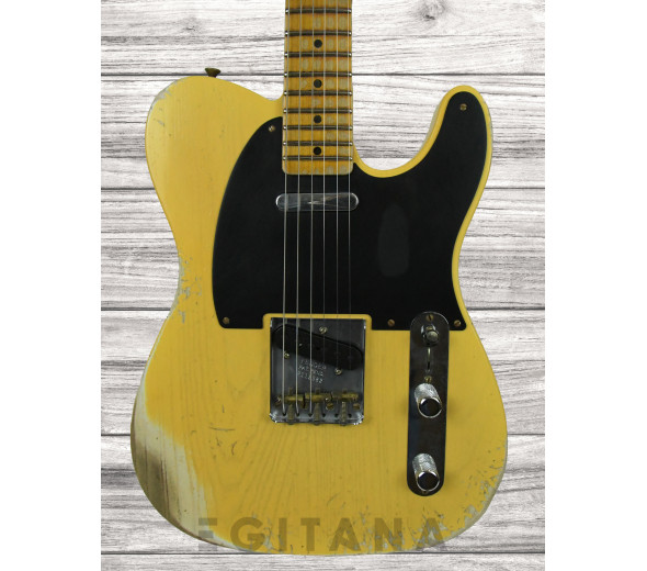 Guitarras Fender Custom Shop em stock Guitarras formato T Fender Custom Shop Limited Edition '51 Telecaster Aged Nocaster Blonde