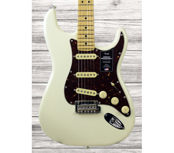 Fender American Professional II guitarras formato ST Fender  American Professional II Maple Fingerboard Olympic White
