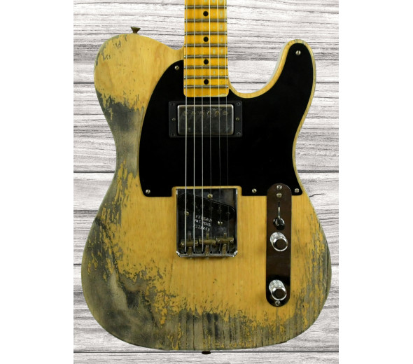 Guitarras Fender Custom Shop em stock Guitarras formato T Fender Custom Shop 1951 HS Telecaster Super Heavy Relic Aged Natural Guitarras Fender Custom Shop em stock Guitarras formato T Fender Custom Shop 1951 HS Telecaster Super Heavy Relic Aged Natural