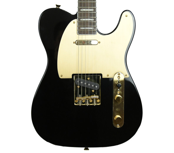 Guitarras Fender SQ 40th guitarras en forma de T Fender SQ 40th Anniversary Gold Edition Laurel Fingerboard Black