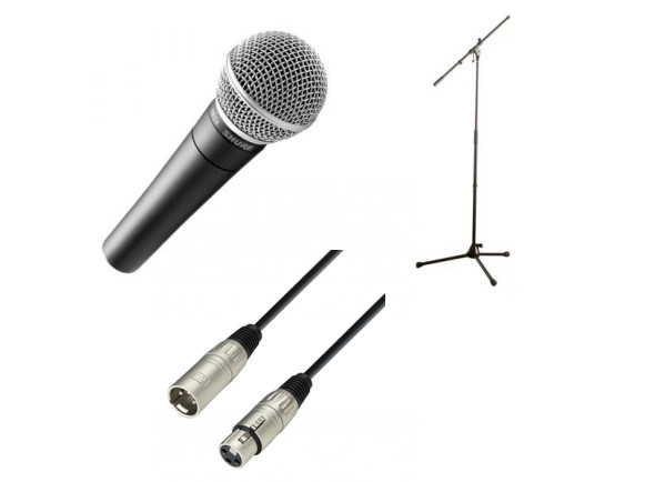 Conjuntos de Microfone/Micrófono Vocal Dinámico Shure SM58-Set 
