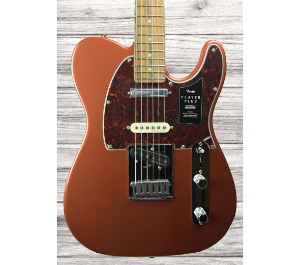Guitarras Fender Player Plus Guitarras formato T Fender  Player Plus Nashville Aged Candy Apple Red 