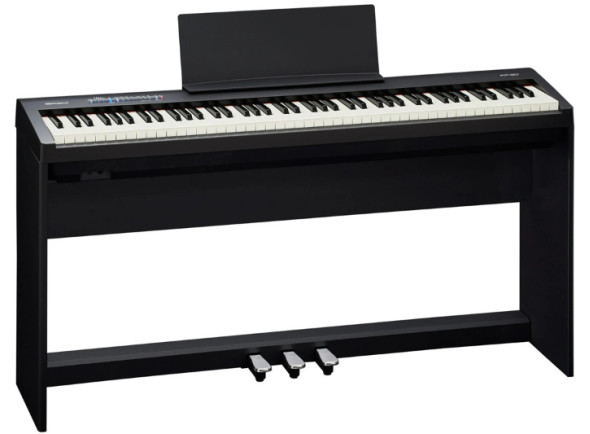 roland RH- Piano digital com móvel/Pianos digitales portátiles Roland FP-30 Pack