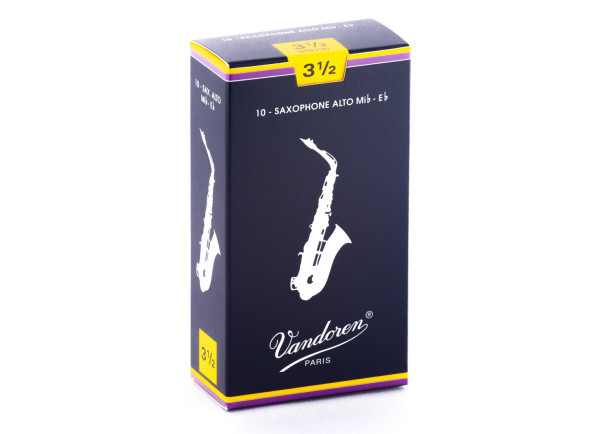 Palheta nº3.5/Púa de saxofón barítono Vandoren Classic Blue 3.5 Baritone Sax 