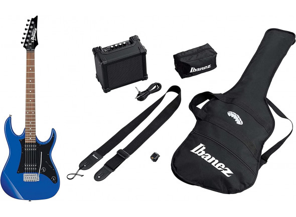 Pack Guitarra Elétrica/paquetes de guitarra Ibanez IJRX20-BL Jumpstart Set
