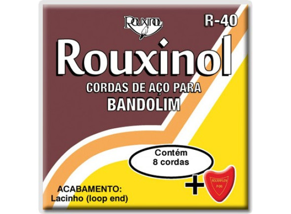 juegos de cuerdas para mandolina Rouxinol Laço Rouxinol