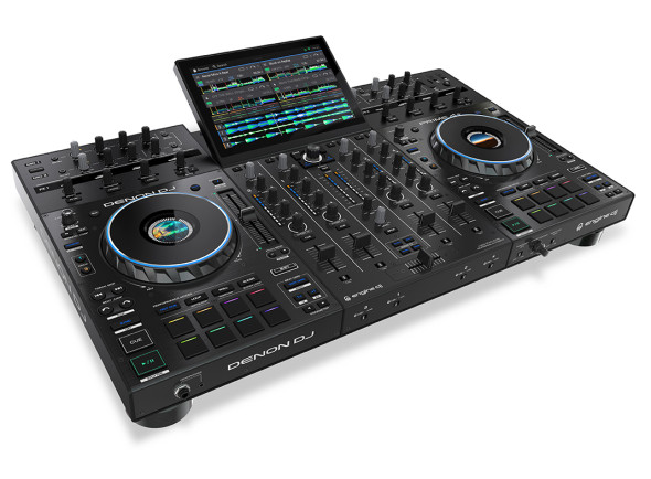 Controlador de Dj/All in one Denon DJ PRIME 4+ Controlador de DJ Pro All-in-One e Ecrã Touch