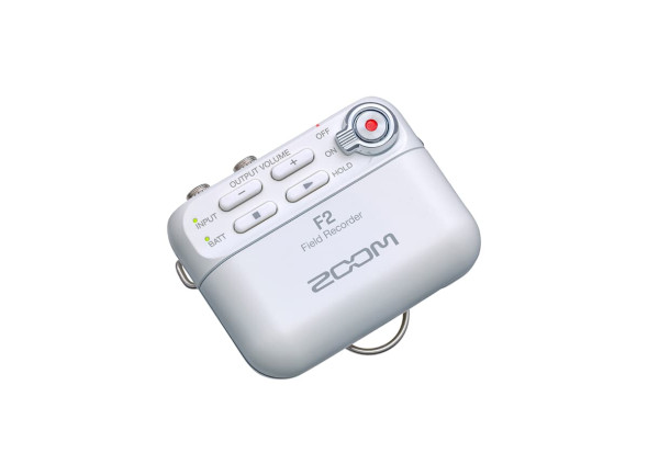 zoom f2 Microfone de lapela/Microfone de lapela Zoom  F2 White Gravador Portátil 32 bit SDHC/microSD