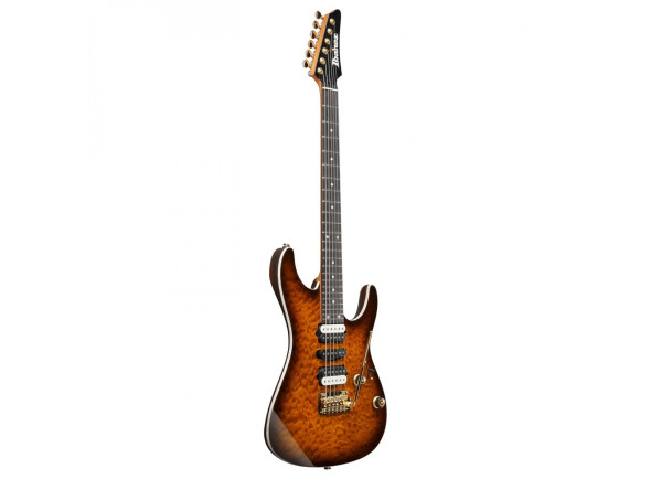 Guitarras Elétricas Ibanez Guitarra Stratocaster/Guitarras formato ST Ibanez AZ47P1QM-DEB