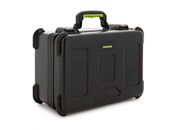 Acessorios para microfone/Sacos e Estojos para Microfone Gator SH-MICCASEW07 Estojo moldado para 7 microfones sem fios Shure