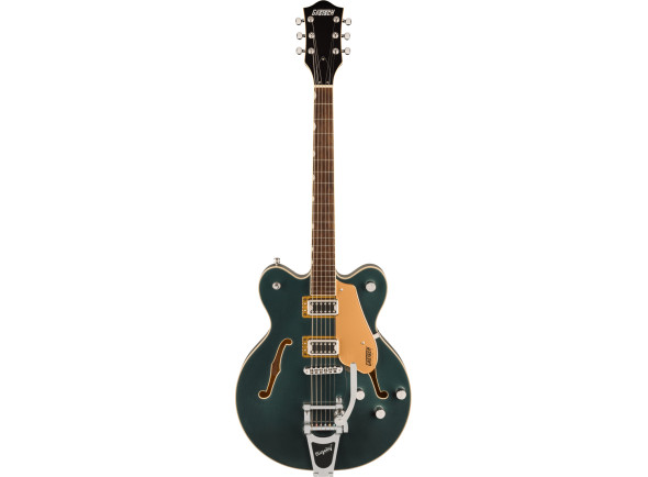 Guitarra Hollowbody/Guitarras con forma de cuerpo hueco Gretsch G5622T Electromatic CB Cadillac Green Guitarra Elétrica