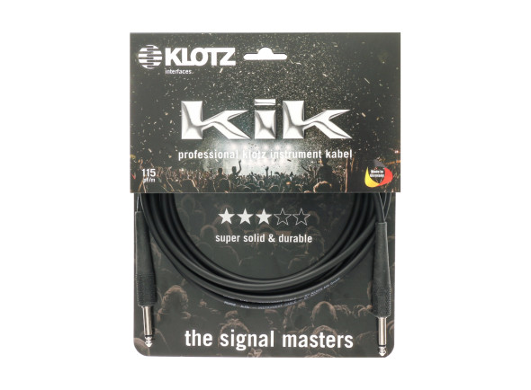 Cabo de instrumento/cable de instrumento Klotz KIK6.OPPSW