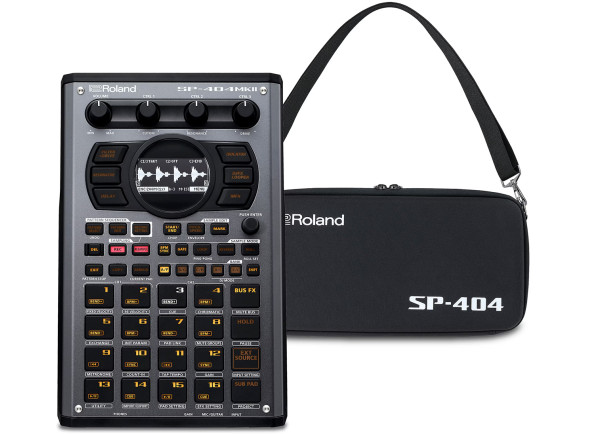 BOSS VE Sintetizadores e Samplers/muestras <b>DELUXE PACK Roland SP-404 MKII SAMPLER + FUNDA</b>