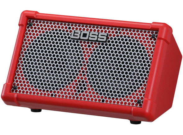 Combo a pilha/bateria/Sistemas Portáteis com Bateria <b>BOSS CUBE STREET II RED</b> Coluna Amplificada Stereo + FX
