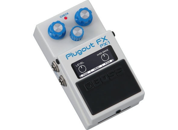 BOSS Pedal Distorção Efeitos de guitarra elétrica/Pédale de distorsion BOSS PX-1 PLUGOUT FX Révolutionnaire + Bluetooth + Affichage LCD + USB + MIDI NEW !