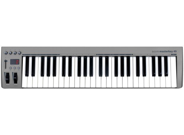 Teclados MIDI Controladores Acorn Masterkey 49
49 Teclas sensíveis à velocidade tipo sintetizador
Oitava cima/baixo
Transposição cima/baixo
Teclados MIDI Controladores Acorn Masterkey 49
49 Teclas sensíveis à velocidade tipo sintetizador
Oitava cima/baixo
Transposição cima/baixo