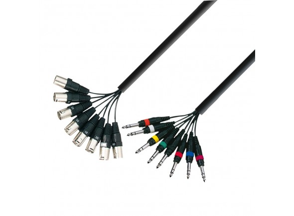 Cabos Multipar/Cabos multipar Adam hall Cables K3 L8 MV 0500 