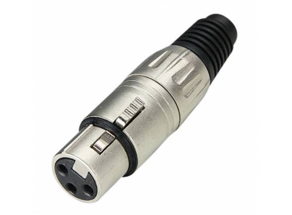 Fichas XLR de 3 polos (macho e fêmea) Adam hall Connectors 7898