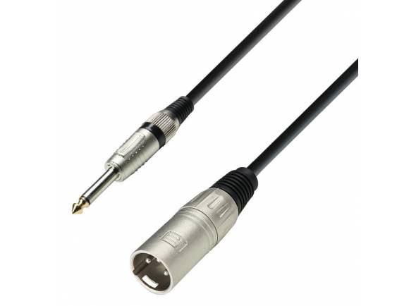 Cabo de microfone/Cabos XLR / Microfone Adam hall K3MMP0600