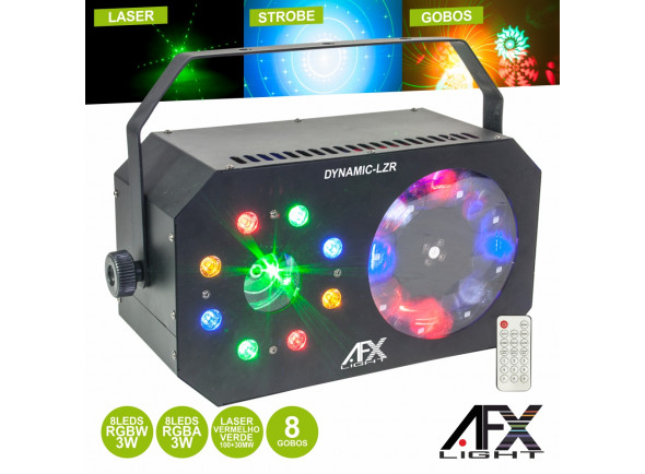 Projector LED PAR Afx Light   DYNAMIC-LZR 