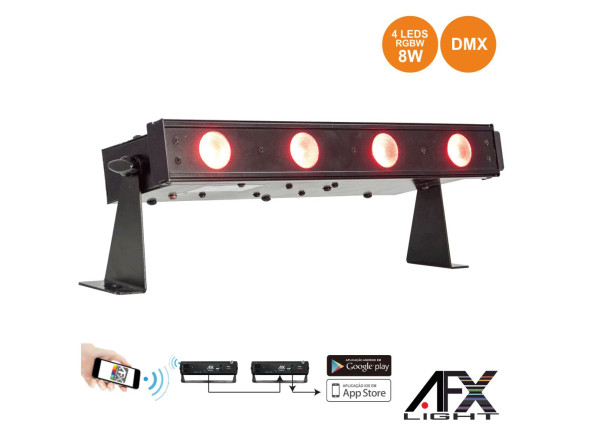 Projector LED PAR/Projector LED PAR Afx Light  FREEPARQUAD-BL 