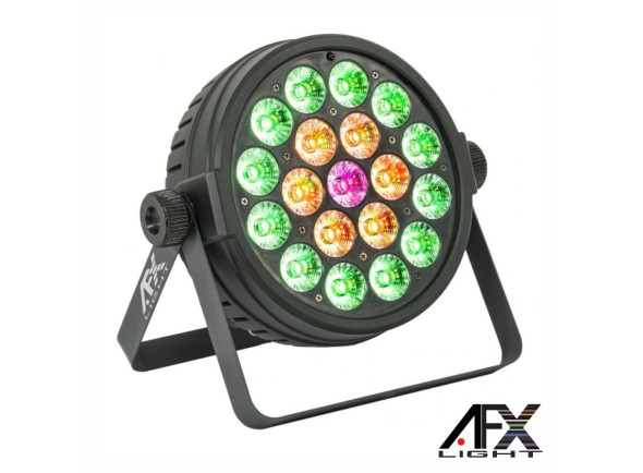 Projector LED PAR Afx Light   Projecto Par c/ 19 LEDS 10W RGBW DMX CLUB-MIX3