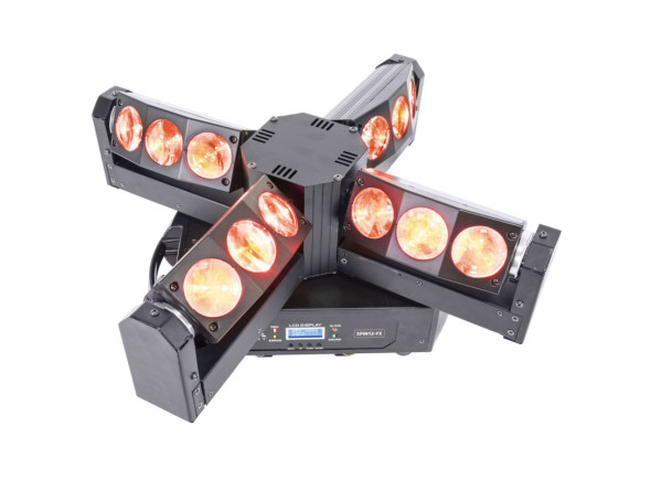 Luzes LED/Moving Heads LED Afx Light  SPIN12-FX
