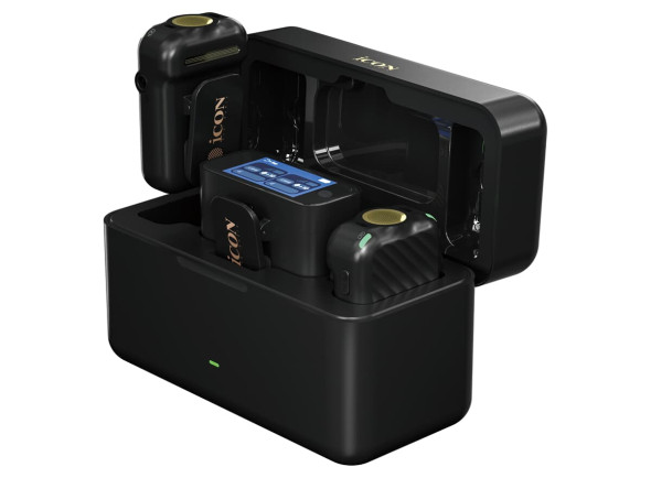Sistema de Wireless/Micrófonos Inalámbricos Camara AIRMIC PRO BLACK - Sistema de micrófono inalámbrico - Negro