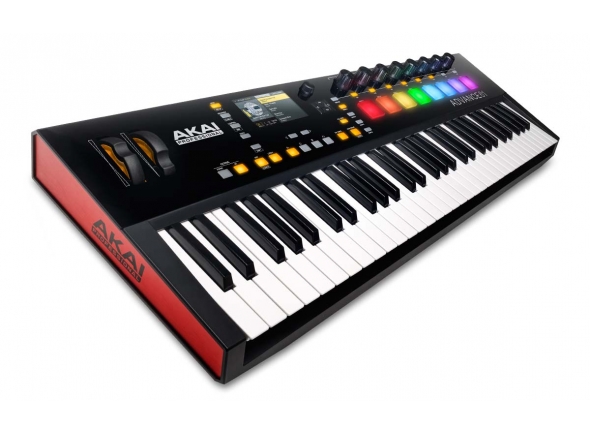 Akai Advance 61
Akai Advance 61 - Teclado MIDI USB com 61 teclas semi pesadas, sensíveis à velocidade e com aftertouch
Inclui 8 knobs e 8 pads sensíveis à pressão iluminados (RGB)
Switchs para controlo de banco dos pads, transporte, oitavas e performance
Roda de pitch e modulação
Display de 4.3" com alta resolução, full-color e botões dedicados
Entrada para pedal de expressão e footswitch
Funciona stand alone (sem USB) com alimentador (não incluído)
MIDI In / MIDI Out
Pré-mapeado para centenas de produtos líderes da indústria
Reproduz praticamente todos os plug-in VSTi compatíveis
Vem com um download de 16GB de mais de 10.000 sons de desenvolvedores líderes de mercado
Akai Advance 61
Akai Advance 61 - Teclado MIDI USB com 61 teclas semi pesadas, sensíveis à velocidade e com aftertouch
Inclui 8 knobs e 8 pads sensíveis à pressão iluminados (RGB)
Switchs para controlo de banco dos pads, transporte, oitavas e performance
Roda de pitch e modulação
Display de 4.3" com alta resolução, full-color e botões dedicados
Entrada para pedal de expressão e footswitch
Funciona stand alone (sem USB) com alimentador (não incluído)
MIDI In / MIDI Out
Pré-mapeado para centenas de produtos líderes da indústria
Reproduz praticamente todos os plug-in VSTi compatíveis
Vem com um download de 16GB de mais de 10.000 sons de desenvolvedores líderes de mercado
