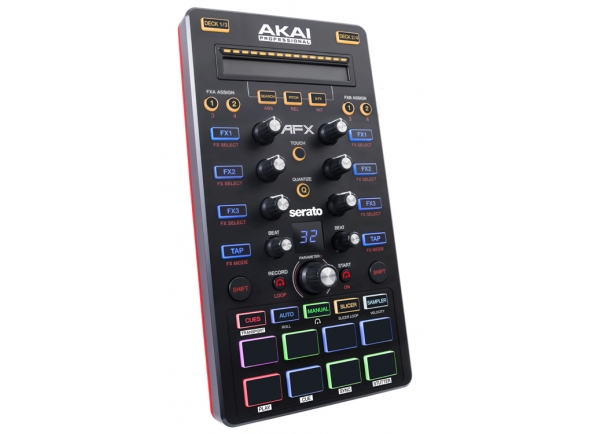 Akai AFX
Akai AFX - Controle extensivo de áudio do Serato DJ
FX, Loops, Cue Points
Suporta Serato Flip para a criação de remixes personalizados no estúdio ou no clube
Controle até 4 plataformas através de uma única conexão USB
9 controles ativados por toque para matanças de EQ e varreduras de filtro
8 almofadas de gatilho sensíveis à velocidade com retroalimentação RGB retroiluminada
10 modos Pad para ativar Hot Cues, Loops e Slices
Alimentado por USB
Inclui pacote de expansão Serato Flip
Dimensão: 42 x 271 x 134 mm
Akai AFX
Akai AFX - Controle extensivo de áudio do Serato DJ
FX, Loops, Cue Points
Suporta Serato Flip para a criação de remixes personalizados no estúdio ou no clube
Controle até 4 plataformas através de uma única conexão USB
9 controles ativados por toque para matanças de EQ e varreduras de filtro
8 almofadas de gatilho sensíveis à velocidade com retroalimentação RGB retroiluminada
10 modos Pad para ativar Hot Cues, Loops e Slices
Alimentado por USB
Inclui pacote de expansão Serato Flip
Dimensão: 42 x 271 x 134 mm