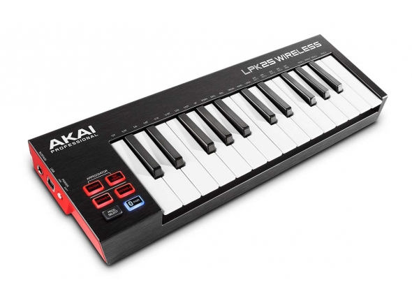 Controladores de teclado MIDI Akai LPK 25 wireless 