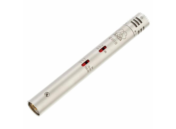 microfone de membrana pequena /Microfone condensador membrana pequena AKG C 451 B