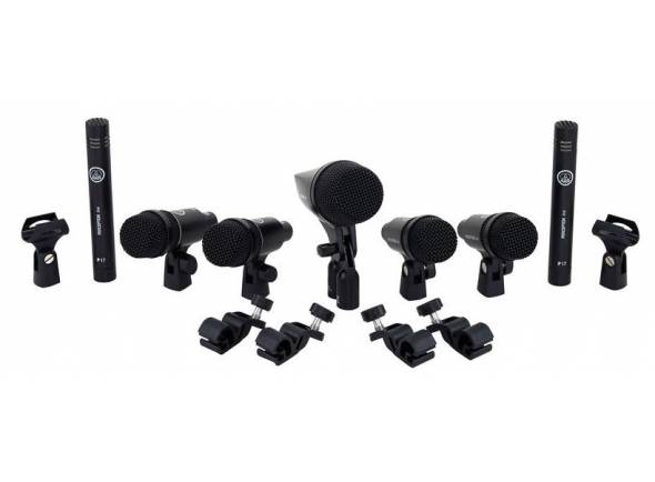 Microfones para bateria/Conjunto de microfones para bateria AKG Drum Set Session I 