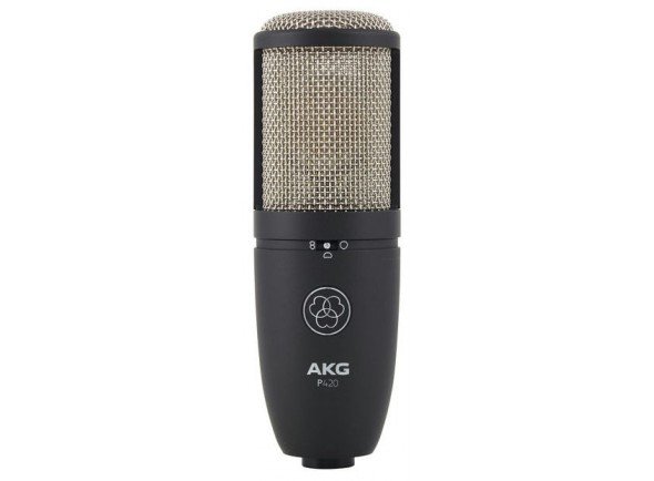 Microfone de membrana grande/Microfone de membrana grande AKG P420 Microfone Estúdio Membrana Grande