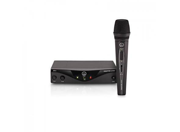 sistemas de microfones Sistema sem fios com microfone de mão AKG  WMS 45 Vocal B1