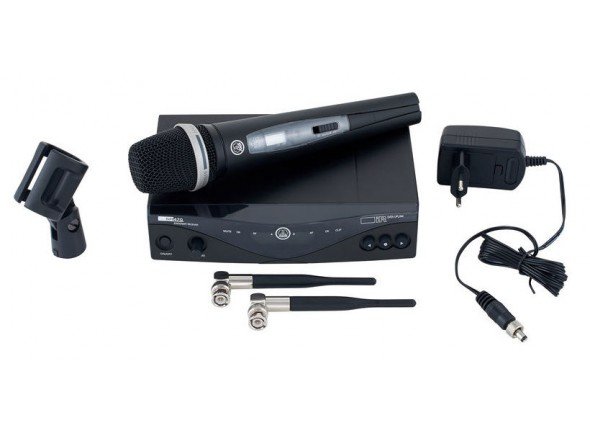 Sistema sem fios com microfone de mão/Sistema sem fios com microfone de mão AKG WMS470 C5 Set Sistema sem fios com microfone de mão/Sistema sem fios com microfone de mão AKG WMS470 C5 Set