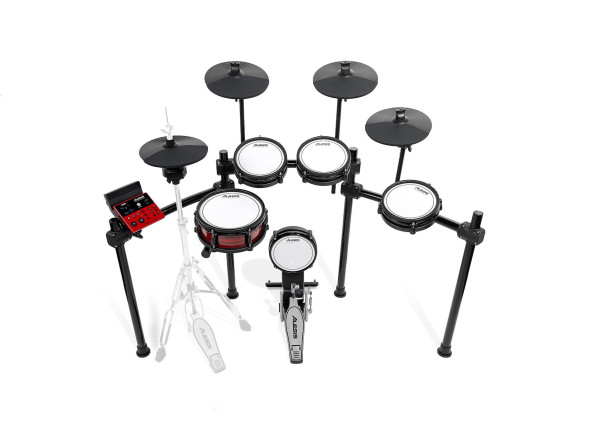 Conjunto de bateria eletrônica/Batteries électroniques Alesis Nitro Ultimate Drum Kit