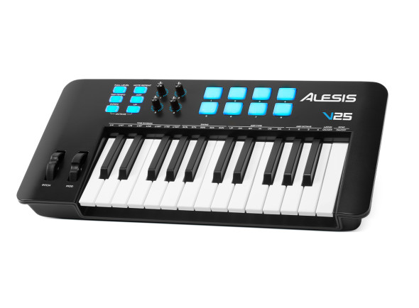 Teclados controladores midi até 25 teclas Alesis  V25 MKII