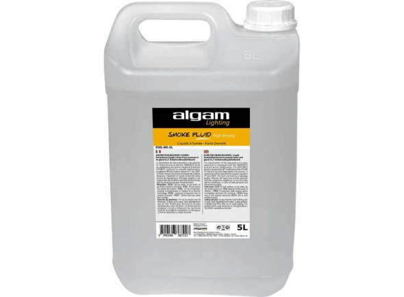 Liquido de Fumo/Fumée Algam Lighting FOG-HD-5L High density - 5 litres