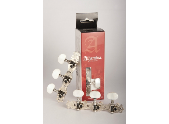 Sistema mecâncio para guitarra clássica/Sistema mecánico para guitarra clásica Alhambra Clavijero