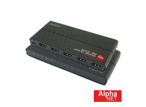 Distribuidor /Convertidor/distribuidor de video Alphanet   Distribuidor Comutador HDMI 1 Entrada 4 Saídas