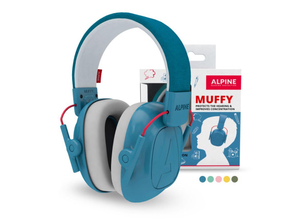 Auscultadores e protecção auricular Alpine Muffy Kids Blue 2